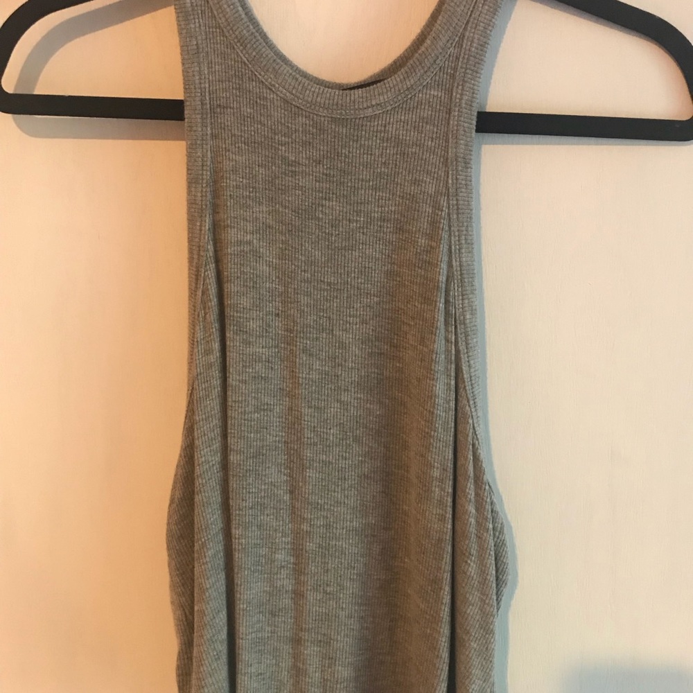 Light Grey Crop Top